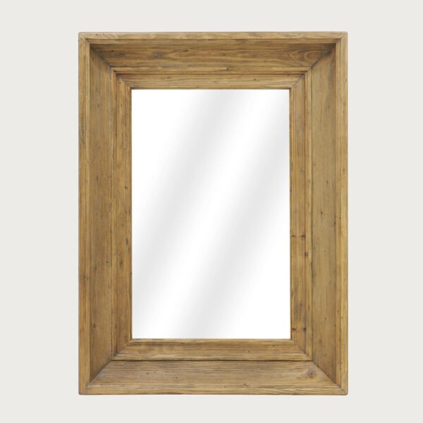 Espejo Smokehouse Rustic Rectangular